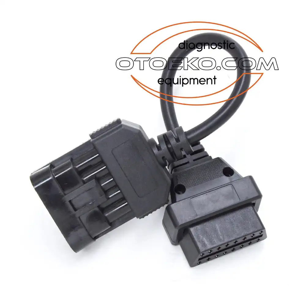 كابل ووصلة الفحص والتشخيص الصناعية Opel 10 Pin – Obd2 (Opel) عالية الاعتمادية - 3